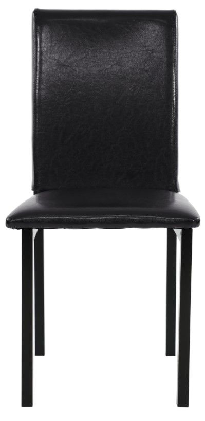 Homelegance® Tempe Black/Brown Dining Side Chair-2