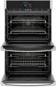 GE Profile™ 30" Stainless Steel Smart Double Electric Wall Oven with In-Oven Camera and No Preheat Air Fry-1
