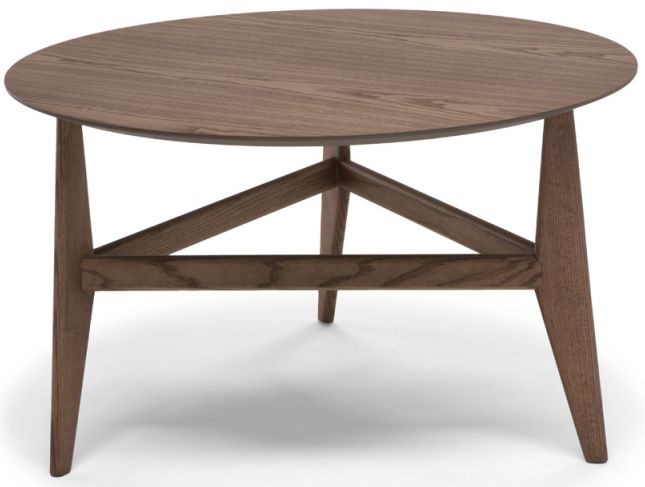 Natuzzi Editions Customizable Plettro Round Corner Table