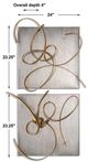 Uttermost® Harmony 2-Piece Gold Leaf Wall Art Set-2