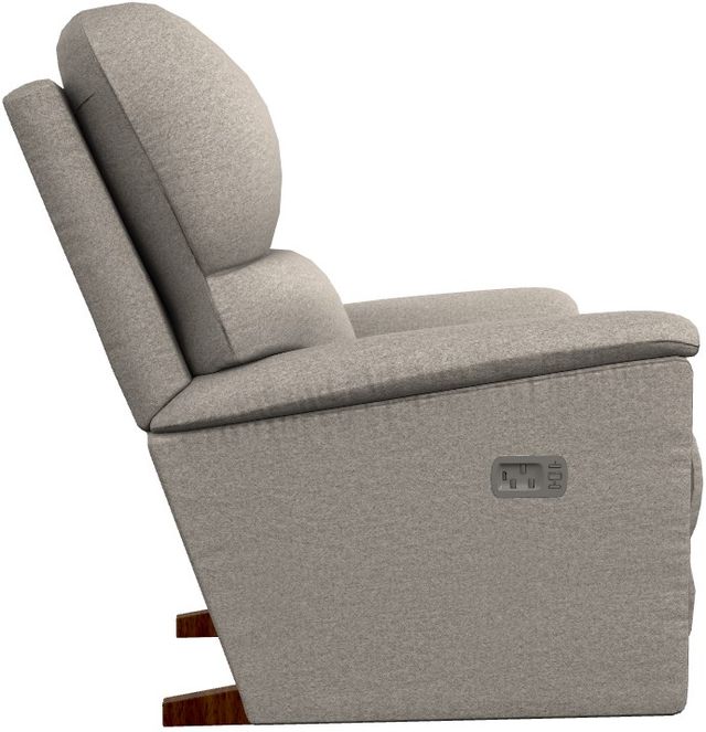 La-Z-Boy® Brooks Muslin Power Rocking Recliner with Headrest-2