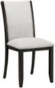 Homelegance® Dalina Beige/Espresso Upholstered Dining Side Chair-0