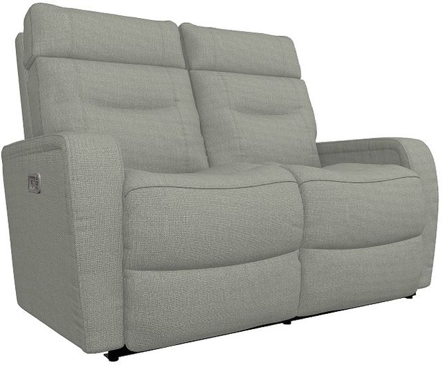 La-Z-Boy® Baron Horizon Power Wall Reclining Loveseat with Headrest-0
