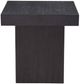 Basset Mirror Padula Matte Black Large End Table-1