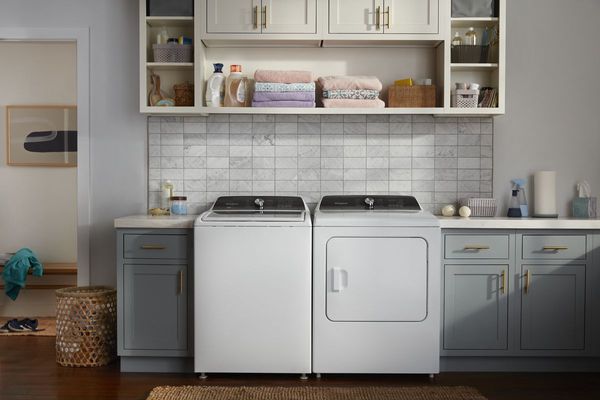 Whirlpool White Laundry Pair