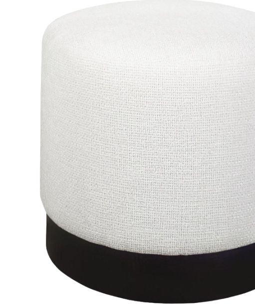 Temple Furniture Customizable Perry Swivel Ottoman-1