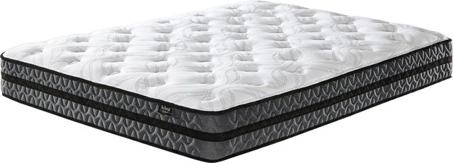 Sierra Sleep® By Ashley Peak Hybrid Medium Tight Top King Mattress in a Box-0