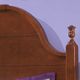 Vaughan-Bassett Cottage Cherry Twin Panel Headboard-2