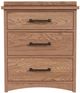 Intercon Oak Park Taupe Nightstand-1