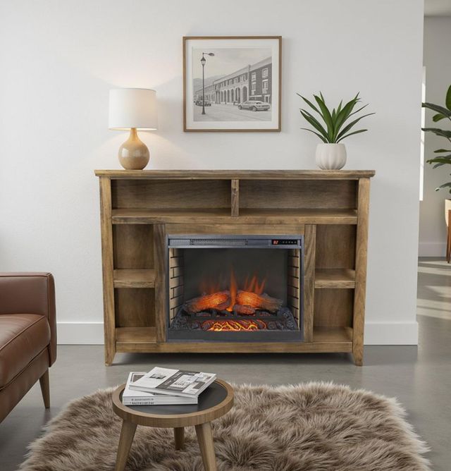 Legends Home Studio Bourbon Fireplace Mantel-1