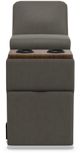 La-Z-Boy® Dawson La-Z-Time® Slate Storage Console-0