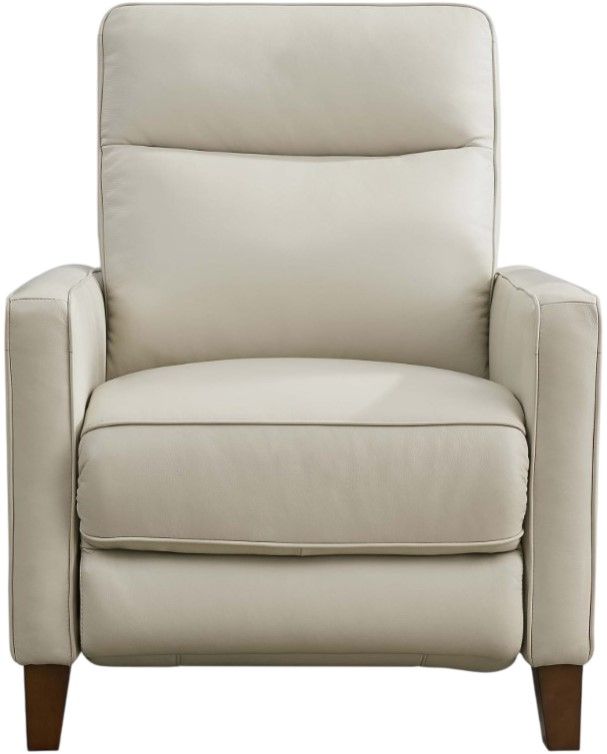 Hydeline® Ashby Vanilla Power Recliner with Power Headrest-0