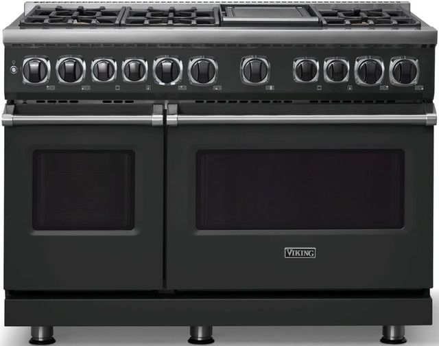 Viking® 7 Series 48'' Antique Bronze Pro Style Dual Fuel Range with Griddle-0