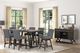 New Classic® Home Furnishings High Line Gray Swivel Counter Stool-1