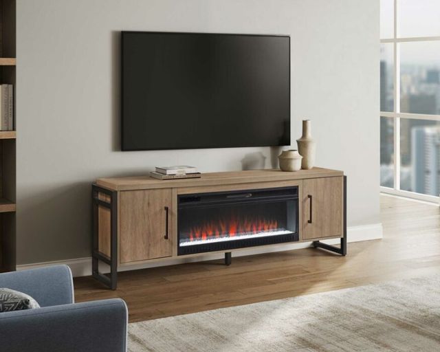 Martin Furniture Mason Monarca 80" Fireplace TV Stand-2