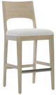 Bernhardt Solaria Dune/White Bar Stool-0