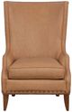 Fairfield® Customizable Pelle Provisions Downing Leather Wing Chair-1