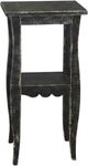 Sunny Designs™ Marina Black Sand End Table with Lower Shelf-2
