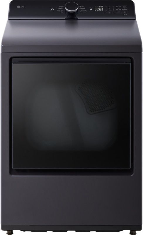 LG 7.3 Cu. Ft. Matte Black Electric Dryer
