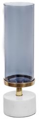 A & B Home Gray Hurricane Candle Holder-0