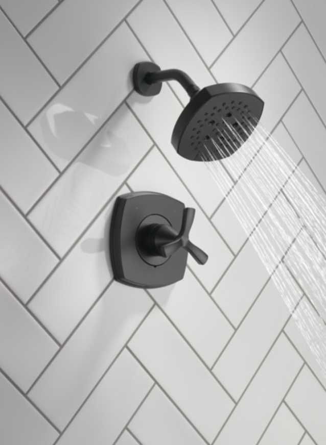 Delta Stryke® 14 Series Matte Black Shower Only-1