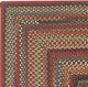 Capel Rugs Americana Mocha 27" x 9' Concentric Runner Rug-1