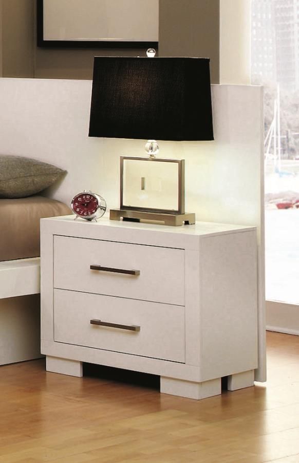 Coaster® Jessica 2-Piece White Nightstand Panels-1
