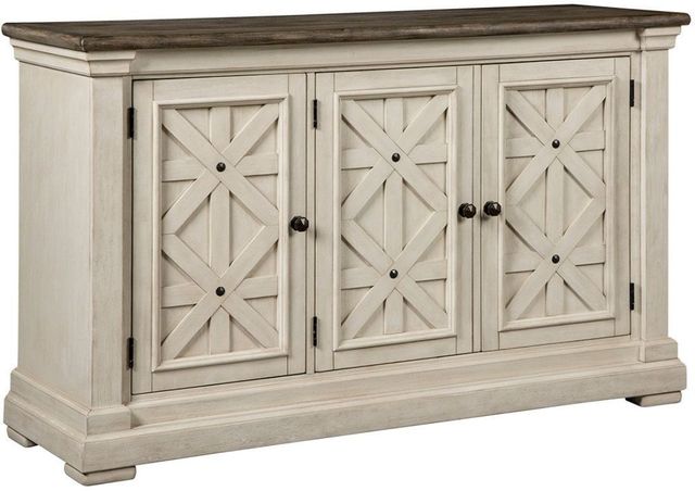 Signature Design by Ashley® Bolanburg 8-Piece Antique White Dining Room Set-2
