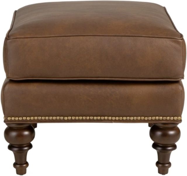 Craftmaster® Customizable CM Leather Ottoman-2