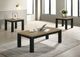 Crown Mark Theo 3-Piece Natural Cocktail Table Set-1