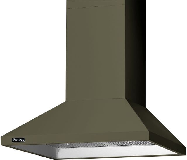 Viking® 3 Series 36" Martini Wide Chimney Wall Hood with Ventilator-0