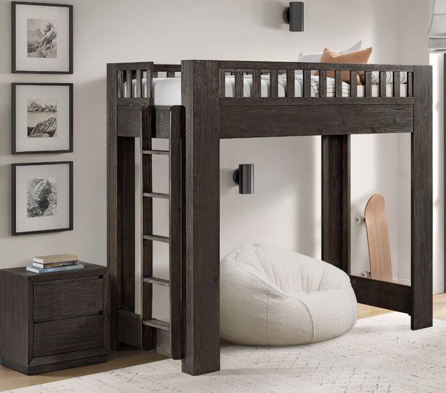 Westwood Design Bello Cocoa Youth Full Loft Bed-1