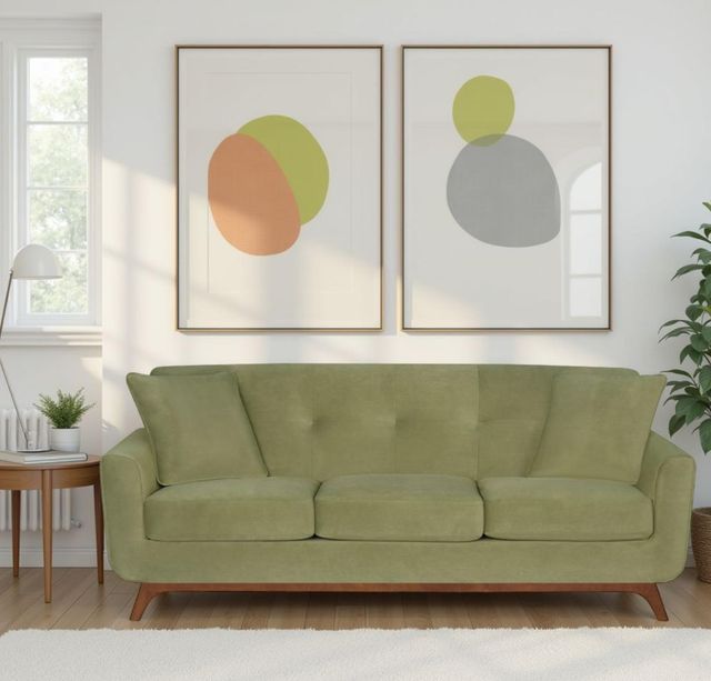 Legends Home Monica Olive Green Sofa-1