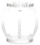 Chelsea House Lucite Clear Garden Stool-2