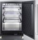Summit® Commercial Series 24" 5.0 Cu. Ft. Stainless Steel Built-In or Freestanding Under The Counter Refrigerator-1