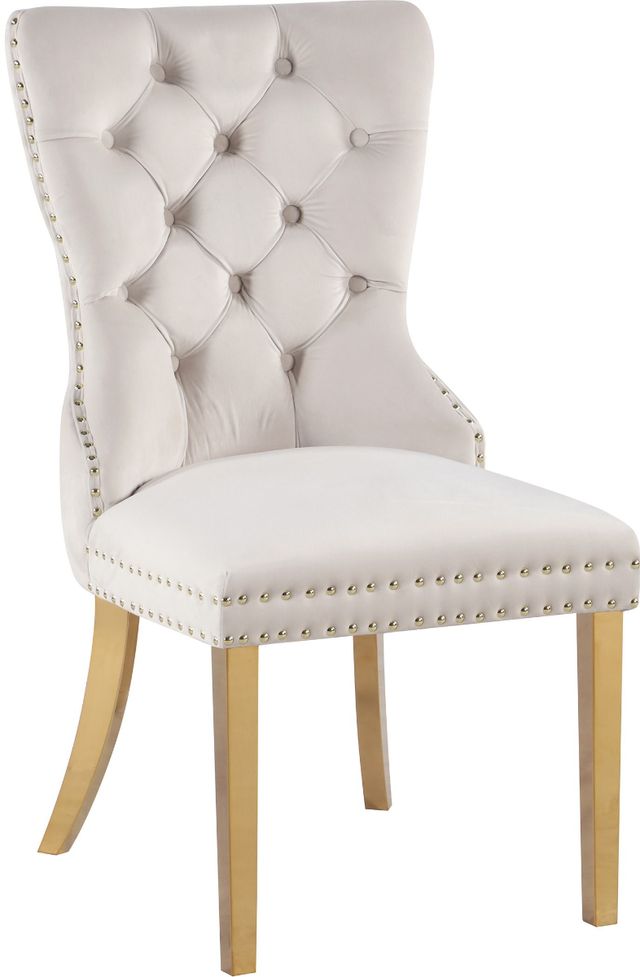 Meridian Furniture Carmen Cream Dining Side Chair-0