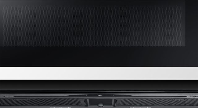 Samsung Bespoke 1.1 Cu. Ft. White Glass Over The Range Microwave-6