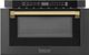 ZLINE Autograph Edition 1.2 Cu. Ft. Black Stainless Steel Microwave Drawer -1