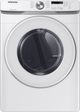 Samsung 7.5 Cu.Ft White Electric Dryer-0