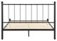 Weekender™ Simmons Black Full Platform Bed-3