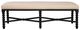 Furniture Classics Monetti Black/White Bench-1
