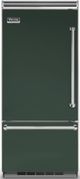 Viking® 5 Series 36 in. 20.4 Cu. Ft. Blackforest Green Built In Bottom Freezer Refrigerator-0