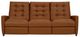 American Leather® Customizable Como L-Series Leather Manual Reclining Sofa-1