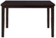 Signature Design by Ashley® Haddigan Dark Brown Counter Dining Table-4
