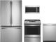 GE® 4 Piece Stainless Steel Kitchen Appliance Package-0