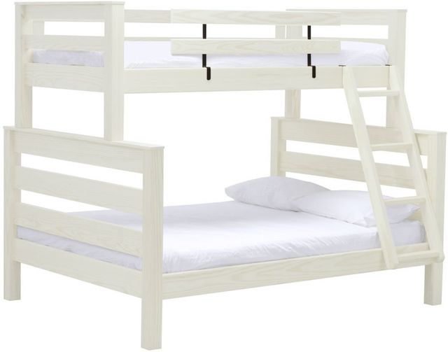 Crate Designs™ Furniture TimberFrame Cloud Twin XL/Queen Offset Bunk Bed-0