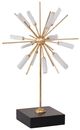 A & B Home Florrie Gold/White Decorative Object-0