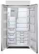 Sub-Zero® Classic Series 48" 28.8 Cu. Ft. Stainless Steel Built-In Side-by-Side Refrigerator/Freezer with Internal Water Dispenser-1