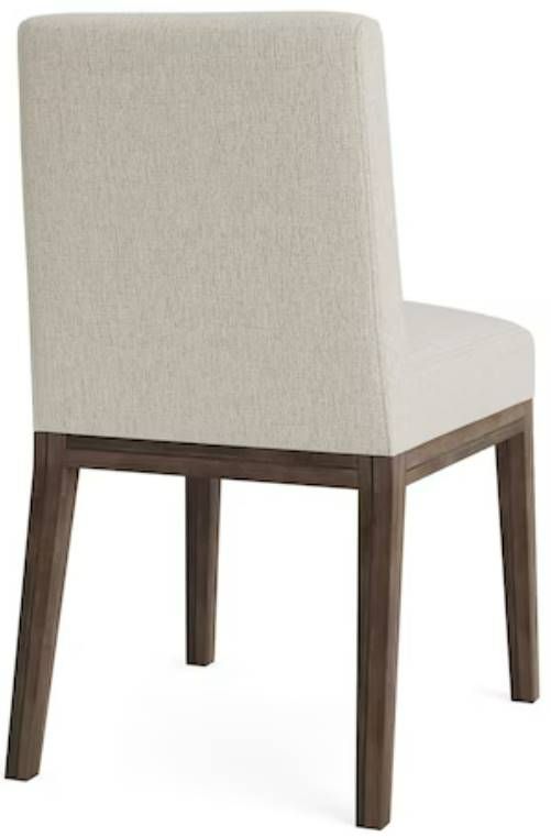 Bassett® Furniture Customizable BenchMade Holt Maple Upholstered Dining Side Chair-3