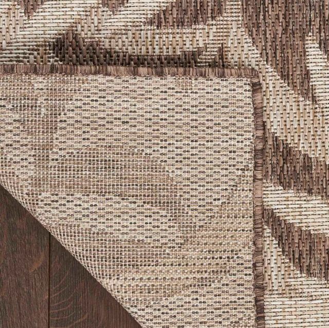 Nourison Home™ Garden Oasis Mocha 5'x7' Style 2 Area Rug-3